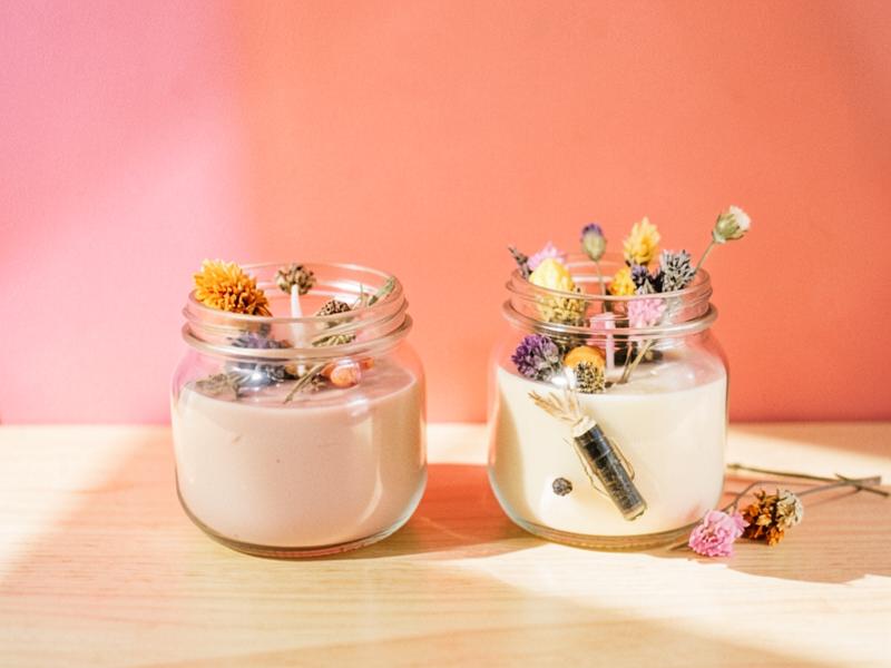 Velas artesanales con @velas_artesanales_lia